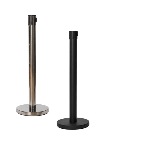 FlexiBarrier mottakerstolpe for køordnere med rullebånd -Basic 500-