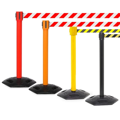 FlexiBarrier Køordner med rullebånd -Outdoor 250- (3,4 m bånd)