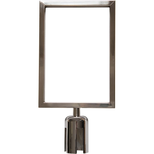 Skiltramme A4/ A3 for Flexibarrier (Eco / Basic 300 / Outdoor 250 / Pro 250 / Safety 250)