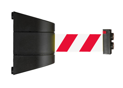 FlexiBarrier Veggmontert avsperringsbånd – Magnetisk – (4,5 eller 10 meter bånd)