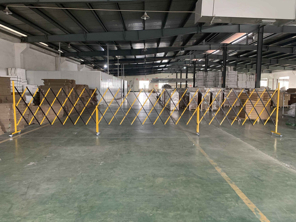 FlexiBarrier -Saksegrind XXL - på hjul (6.7 x 1.2m)