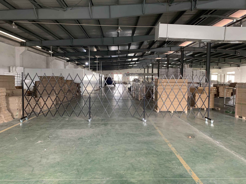 FlexiBarrier -Saksegrind XXXL - på hjul (6.7 x 1.7m)