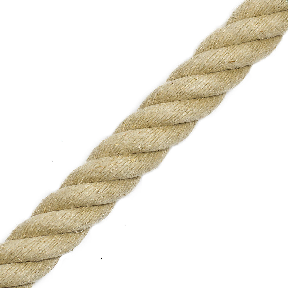 Sperretau – Hamp (Polyhemp/Spleitex) – Kappet etter mål (uten karabinkroker)