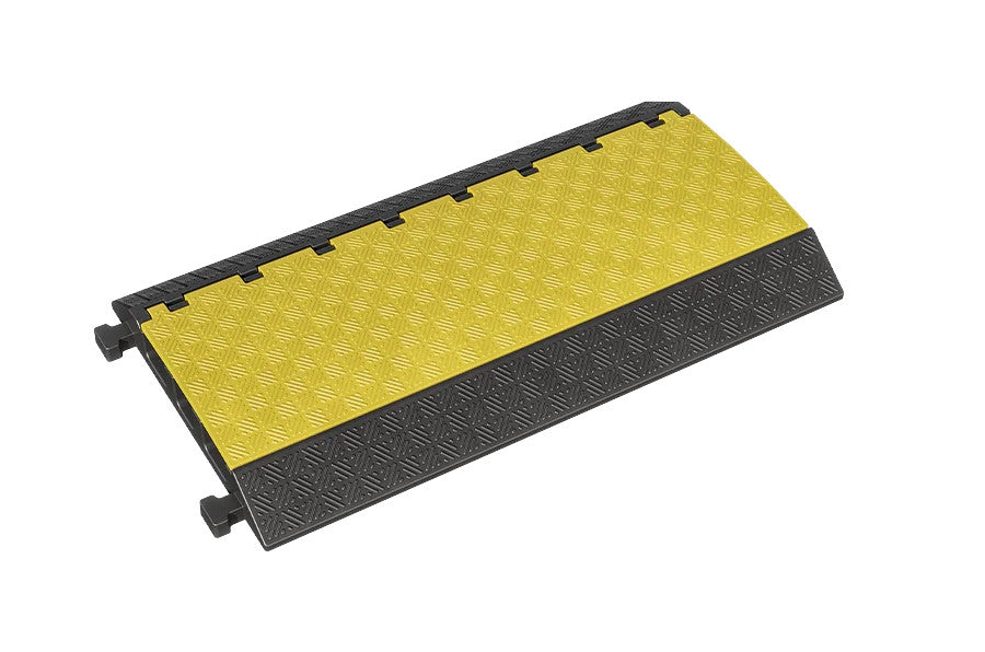 Kabelbeskyttelsesrampe med Lokk