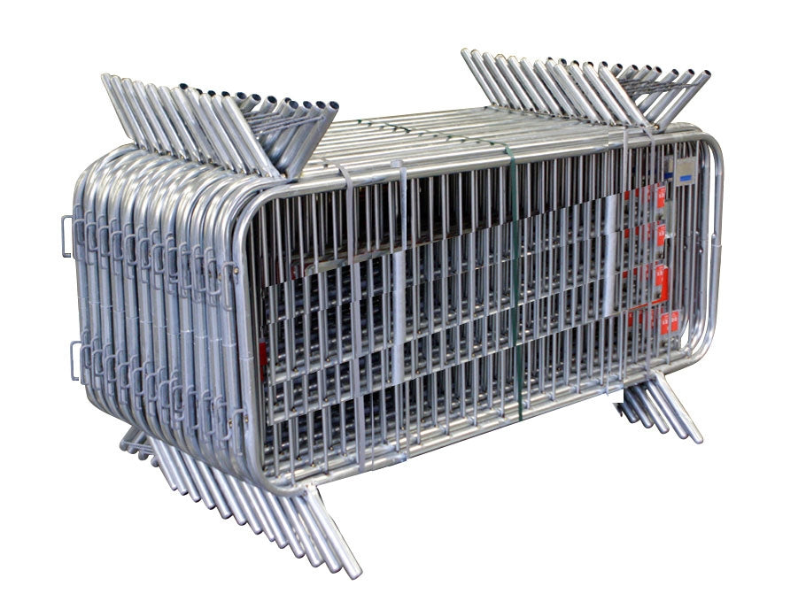 Flexibarrier Sikringsgjerde -Basic- Fast Fot, Komplett Pakke (57.5m) uten Reflektorer