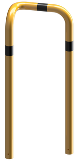 Påkjøringsbøyle - Solid - 90° Ensidig, Dyp Versjon