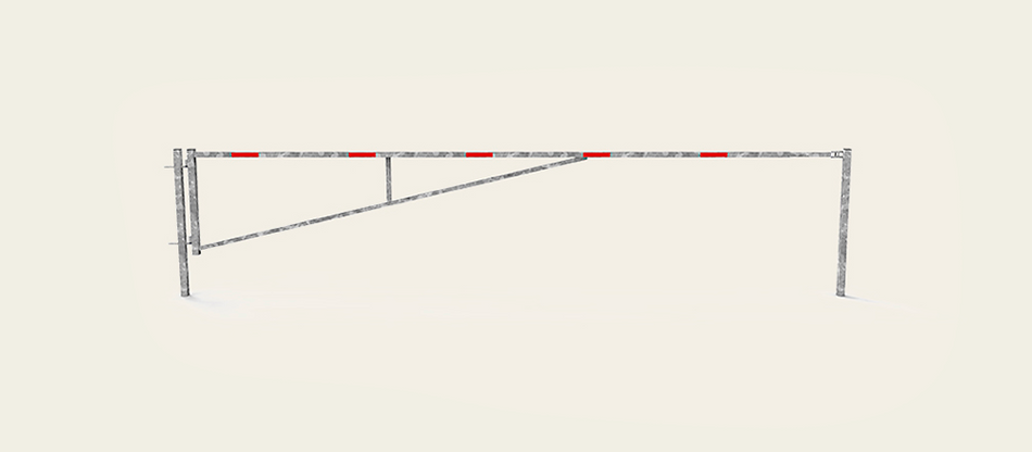 Manuell svingport – Justerbar (4–7 m)
