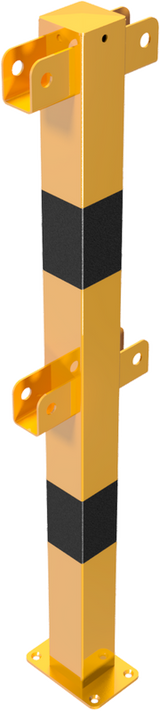 Beskyttelsesrekkverk - Brooklyn - for boltfeste 70x70mm (modulær)