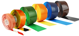 Gulvmerkebånd -PermaStripe- (30m/rull - 50mm, 75mm eller 100mm bredder)