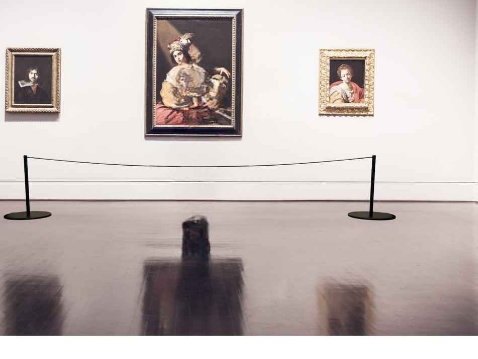 FlexiBarrier Avsperringsstolpe -Museum