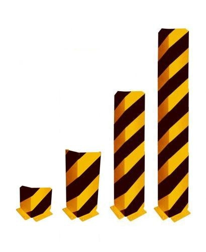 Reolbeskyttelse – Crash Guard – Vinkel (L-form, 200–1200 mm høyde)