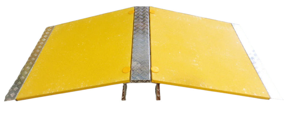 Fotgjenger Slange- og Kabelrampe (2080 x 995 x 235 mm)