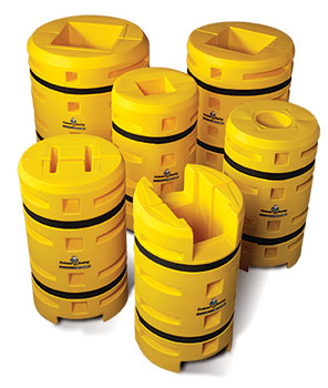 Column Sentry søylebeskyttere (for firkantede, runde eller H-søyler opptil 500x500 mm)