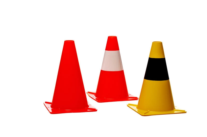 Flexibarrier Trafikkjegle Polyetylen (30cm)