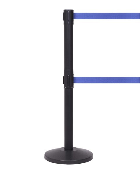 FlexiBarrier Køordner med rullebånd -Basic Twin- (2 x 3m bånd)