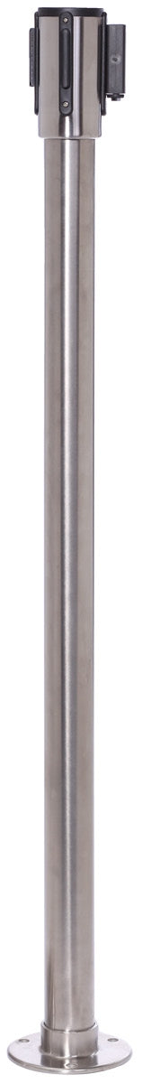 FlexiBarrier Belt Stanchion -Pro Fixed- (3,4m eller 4,9m bånd)