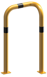 Påkjøringsbøyle - Solid - 90° Ensidig, Dyp Versjon