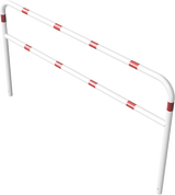 Bøyler av stålrør Ø 60 mm, med tverrstang