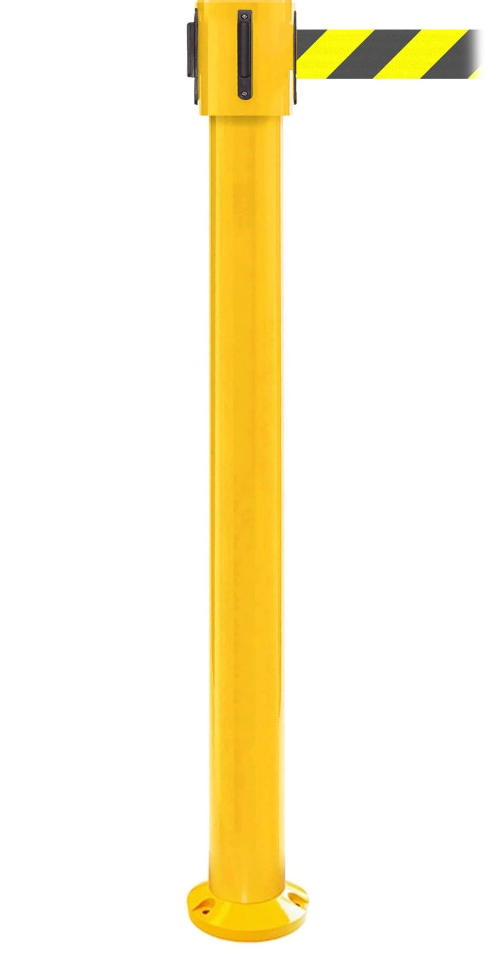 FlexiBarrier Køordner med rullebånd -SafetyPlus Fixed- (3.4m/4.9m/10.6m bånd)