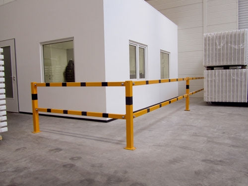 Beskyttelsesrekkverk – Brooklyn – for nedstikkmontering 70×70 mm (modulært)