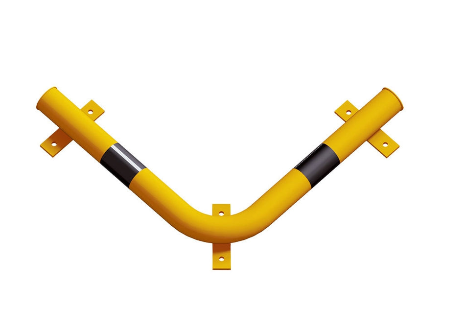 Anti-Nudge Bar, Hjørne - Ø 76 mm, for boltfeste