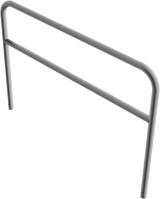 Bøyler av stålrør Ø 60 mm, med tverrstang