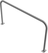 Bøyler av stålrør Ø 60 mm, uten tverrstang