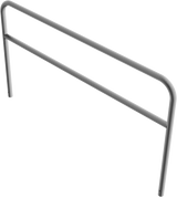 Bøyler av stålrør Ø 60 mm, med tverrstang