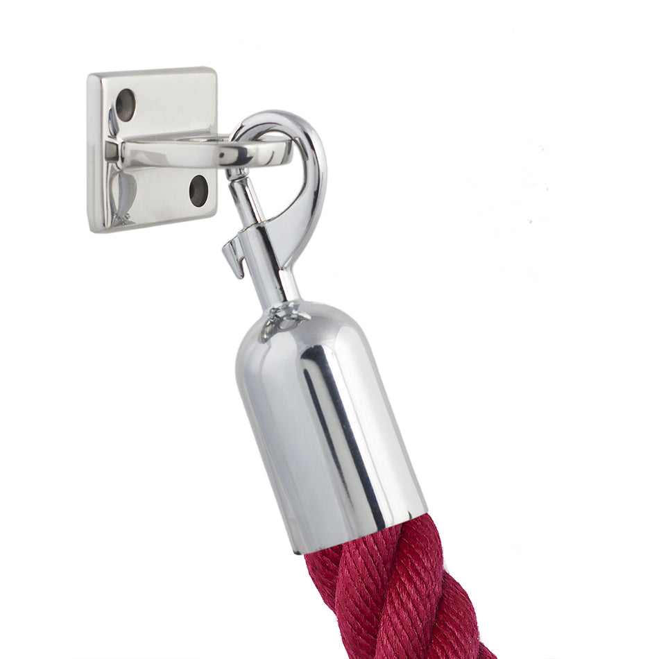 Veggfeste for sperretau med klikklås