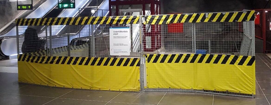 Varseldeksel for Bygggjerde